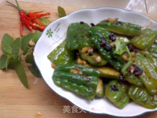豉汁凉瓜皮的做法步骤：6