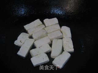 小白菜炒豆腐的做法步骤：3