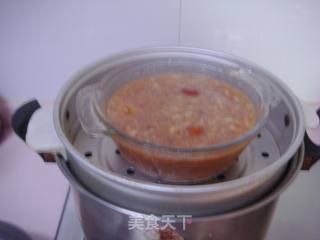 肉饼子炖蛋的做法步骤：5