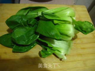 【快手菜】土豆片炒油菜的做法步骤：2