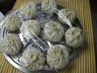 猪肉白菜生煎包的做法步骤：12