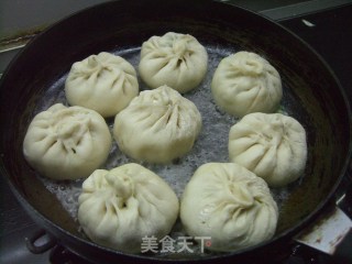 猪肉白菜生煎包的做法步骤：14