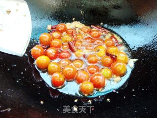 小蕃茄烧罗非鱼的做法步骤：7