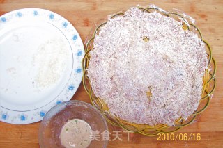 【牛肉与虾的花色拼盘】——玉洁静心拢琵琶 雪域冰洁圣女果的做法步骤：9