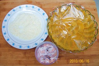 【牛肉与虾的花色拼盘】——玉洁静心拢琵琶 雪域冰洁圣女果的做法步骤：16