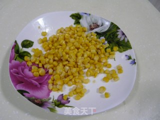 小小西餐——蛋黄奶酪焗玉米的做法步骤：3