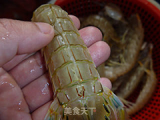 椒盐皮皮虾的做法步骤：2