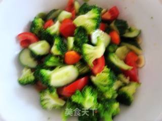 健康青花冷盘的做法步骤：5