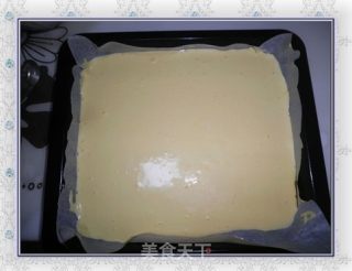 金桔酱戚风蛋糕卷的做法步骤：6