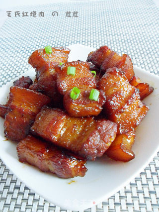 【不加一滴酱油，炒出漂亮光泽】 毛氏红烧肉的做法步骤：18