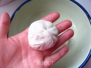 陕北特色小吃——油坨坨的做法步骤：4