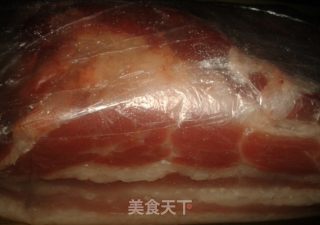 秘制煎五花肉的做法步骤：2