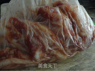 秘制煎五花肉的做法步骤：5