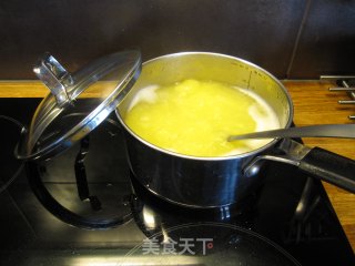 十分钟出好粥——燕麦玉米糊的做法步骤：3