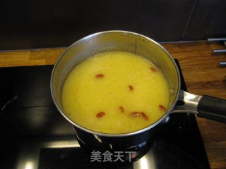 十分钟出好粥——燕麦玉米糊的做法步骤：6