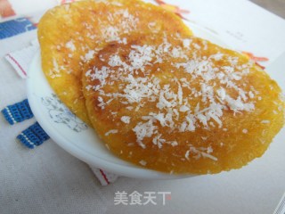 椰香南瓜饼的做法步骤：7