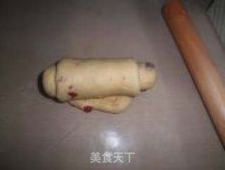 蔓越莓红糖土司的做法步骤：6