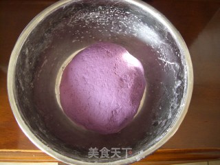 紫薯花—盛开的玫瑰的做法步骤：4