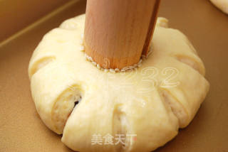 红豆沙面包的做法步骤：10