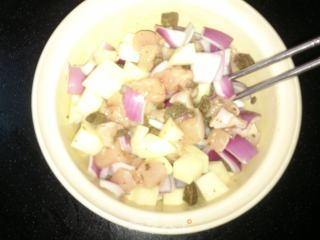 咖喱鸡肉饭（二人份）的做法步骤：11