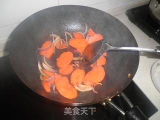 素炒胡萝卜的做法步骤：3