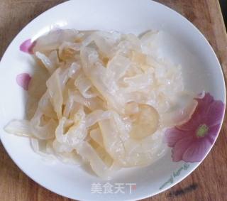 海蜇黄瓜的做法步骤：1