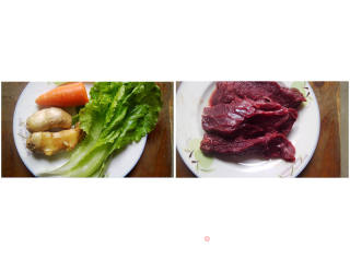 姜炒牛肉丝的做法步骤：1
