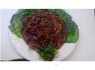 姜炒牛肉丝的做法步骤：8