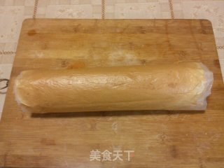 黄桃果酱蛋糕卷的做法步骤：13