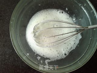微波炉版蛋糕--(没加面粉的)的做法步骤：3