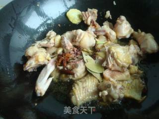 红烧鸡块面的做法步骤：5