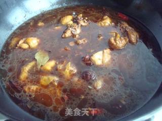 红烧鸡块面的做法步骤：7