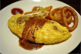 日式蛋包飯的做法步骤：12