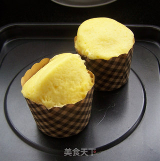 一分钟微波炉烤制小蛋糕的做法步骤：6