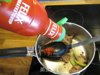 蘑菇焖牛肉的做法步骤：7