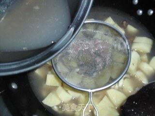 龙骨土豆芽菜的做法步骤：8