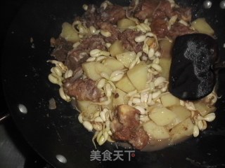 龙骨土豆芽菜的做法步骤：10