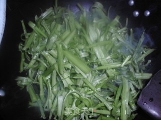 糖醋菜梗的做法步骤：3