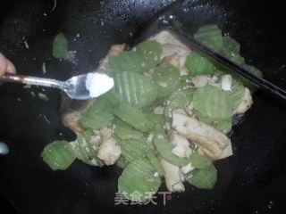 莴笋烧豆腐的做法步骤：7