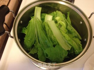咸蛋.芥菜.豆腐汤的做法步骤：3