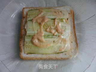 自制三文治的做法步骤：7