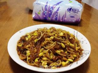 黄豆芽炖粉条的做法步骤：10