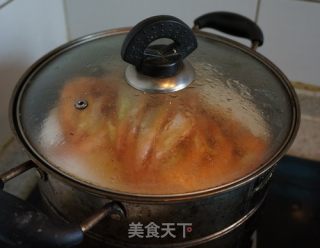 蒜蓉蒸虾的做法步骤：3
