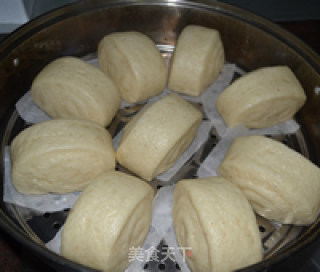 豆渣炼乳馒头的做法步骤：8