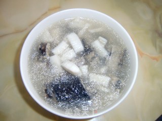 新鲜椰肉乌鸡汤的做法步骤：6