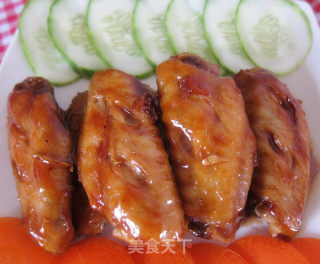 简单美味【蜜汁鸡翅】的做法步骤：8