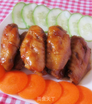 简单美味【蜜汁鸡翅】的做法步骤：9