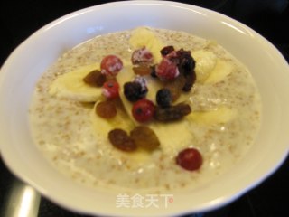 西式早餐——香蕉牛奶粥的做法步骤：5