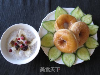 西式早餐——香蕉牛奶粥的做法步骤：6