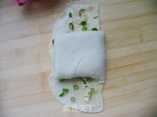 （另外一种方法做葱油饼）家常，简单，美味——家常葱油饼的做法步骤：12